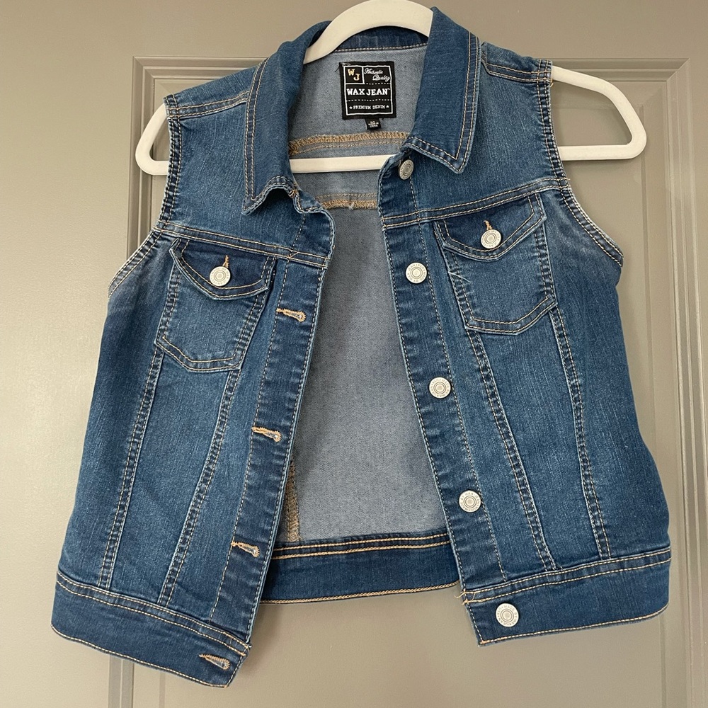 Denim vest